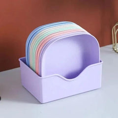 10 pcs plates multi function spit bone dish