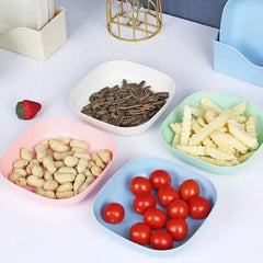 10 pcs plates multi function spit bone dish