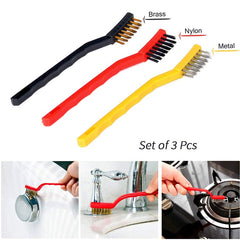 Wire brush for cleaning (brass,nylon,metal)