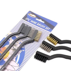 Wire brush for cleaning (brass,nylon,metal)